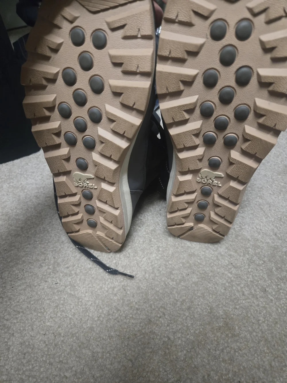 Sorel Gray Plush-Lined Winter Boots